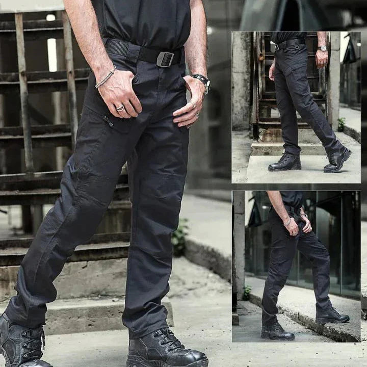 Sergio - Pantaloni Utility in Nylon per Tutte le Stagioni