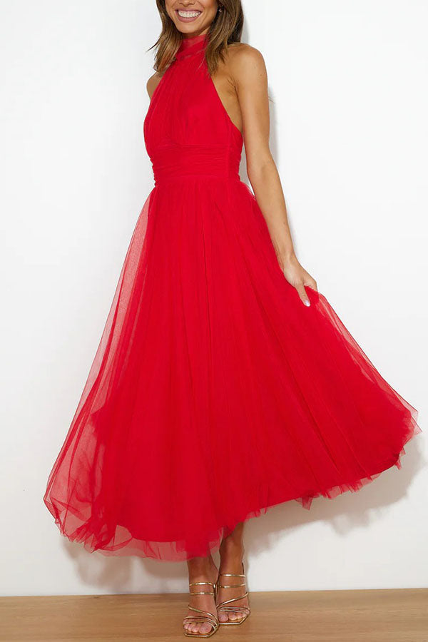 Elisa - Abito Elegante con Gonna Lunga