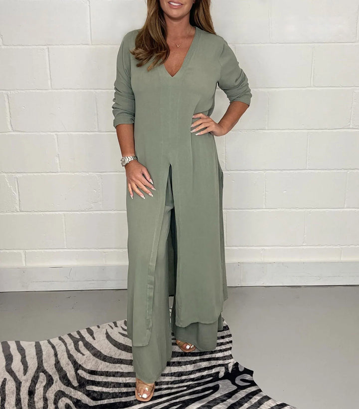 Carla - Tocco Morbido: Top Lungo e Pantaloni