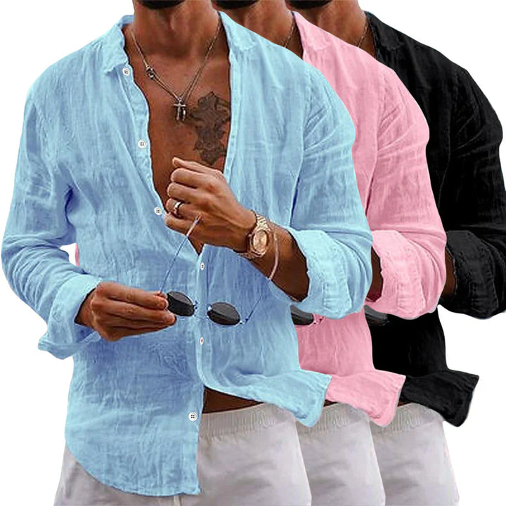 Luca - Camicia Elegante in Lino