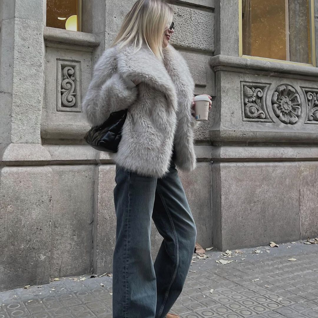 Emma - Cappotto in Pelliccia Sintetica