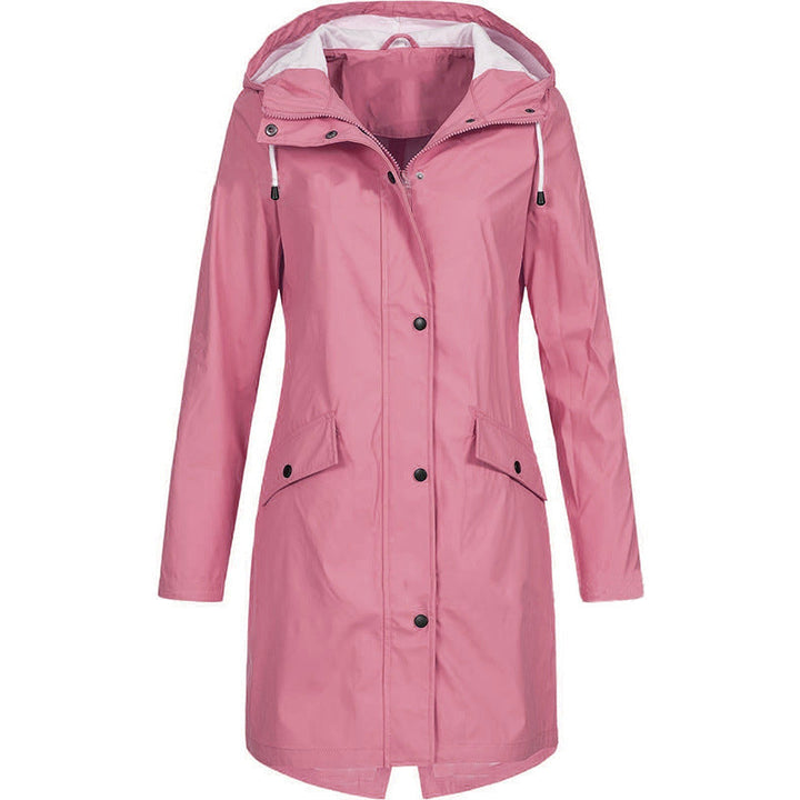 Livia - Giacca Impermeabile in Nylon con Cappuccio