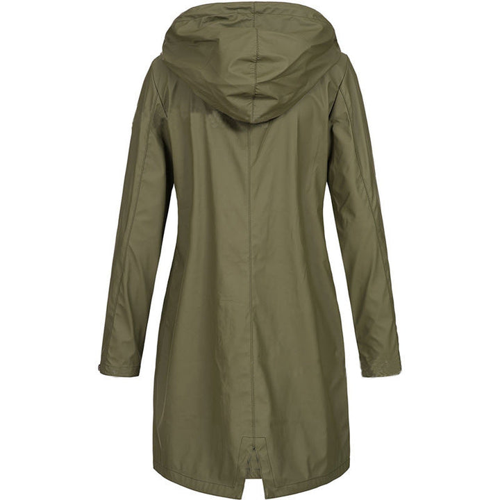 Livia - Giacca Impermeabile in Nylon con Cappuccio