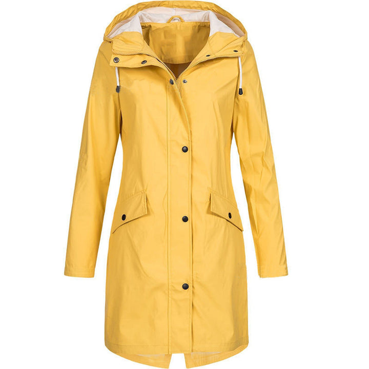 Livia - Giacca Impermeabile in Nylon con Cappuccio