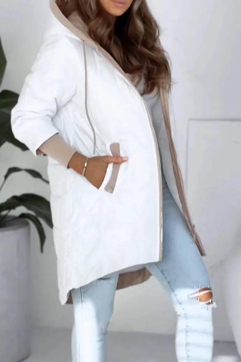 Nina - Cappotto Invernale Donna in Lana di Alta Qualità, Moda Trendy per la Stagione Fredda