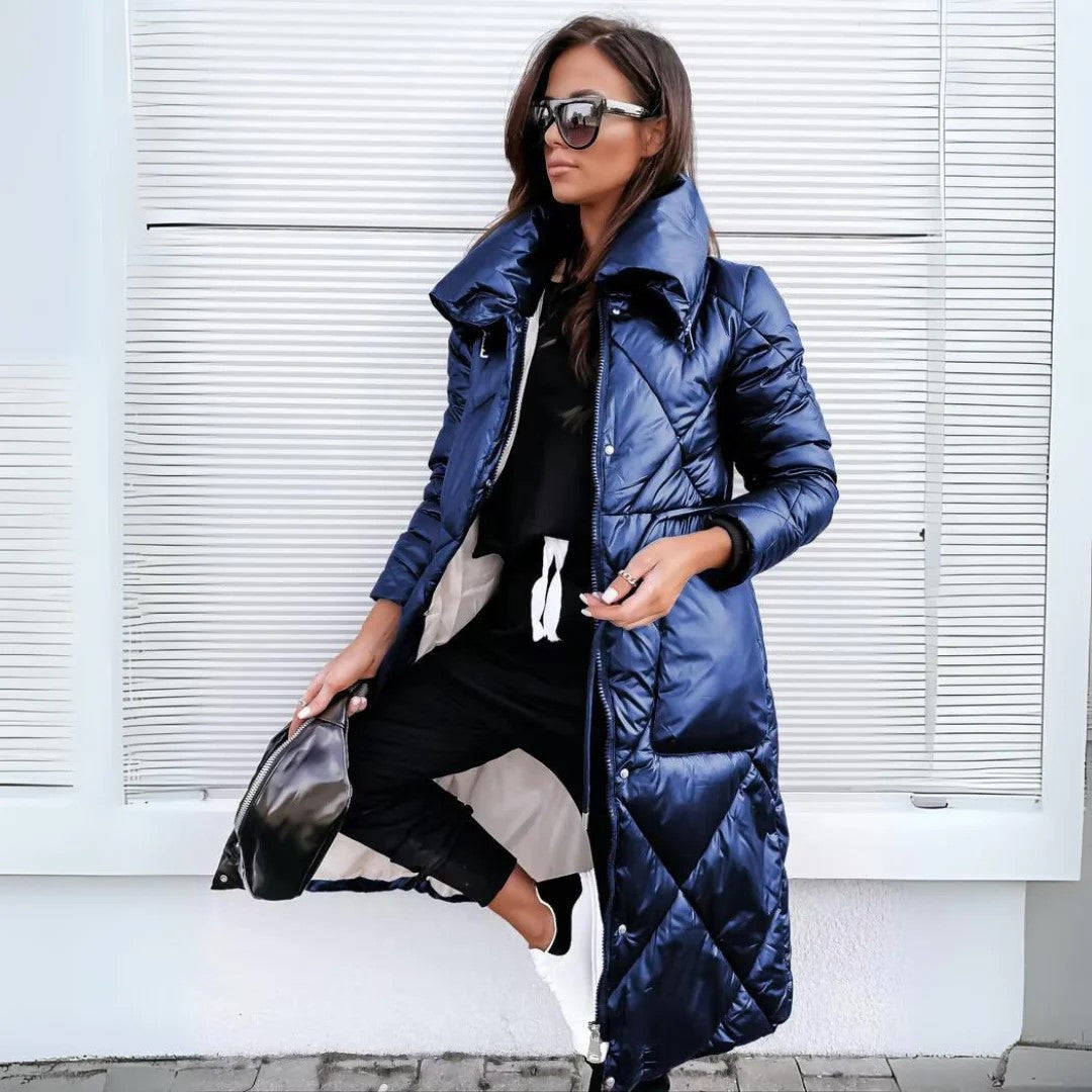 Carla - Giacca parka lunga in pile