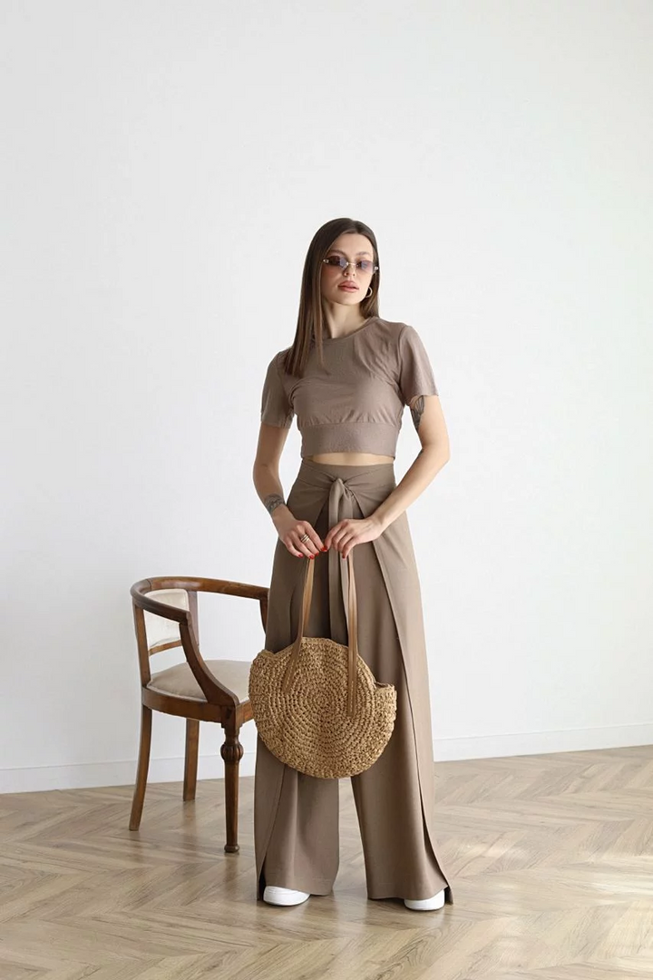 Elisa - Pantaloni lunghi in lino