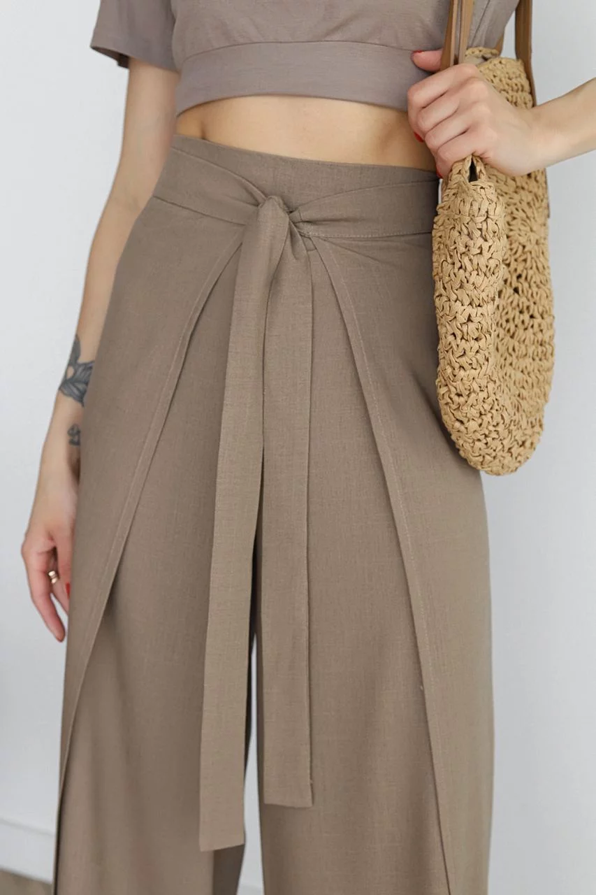 Elisa - Pantaloni lunghi in lino