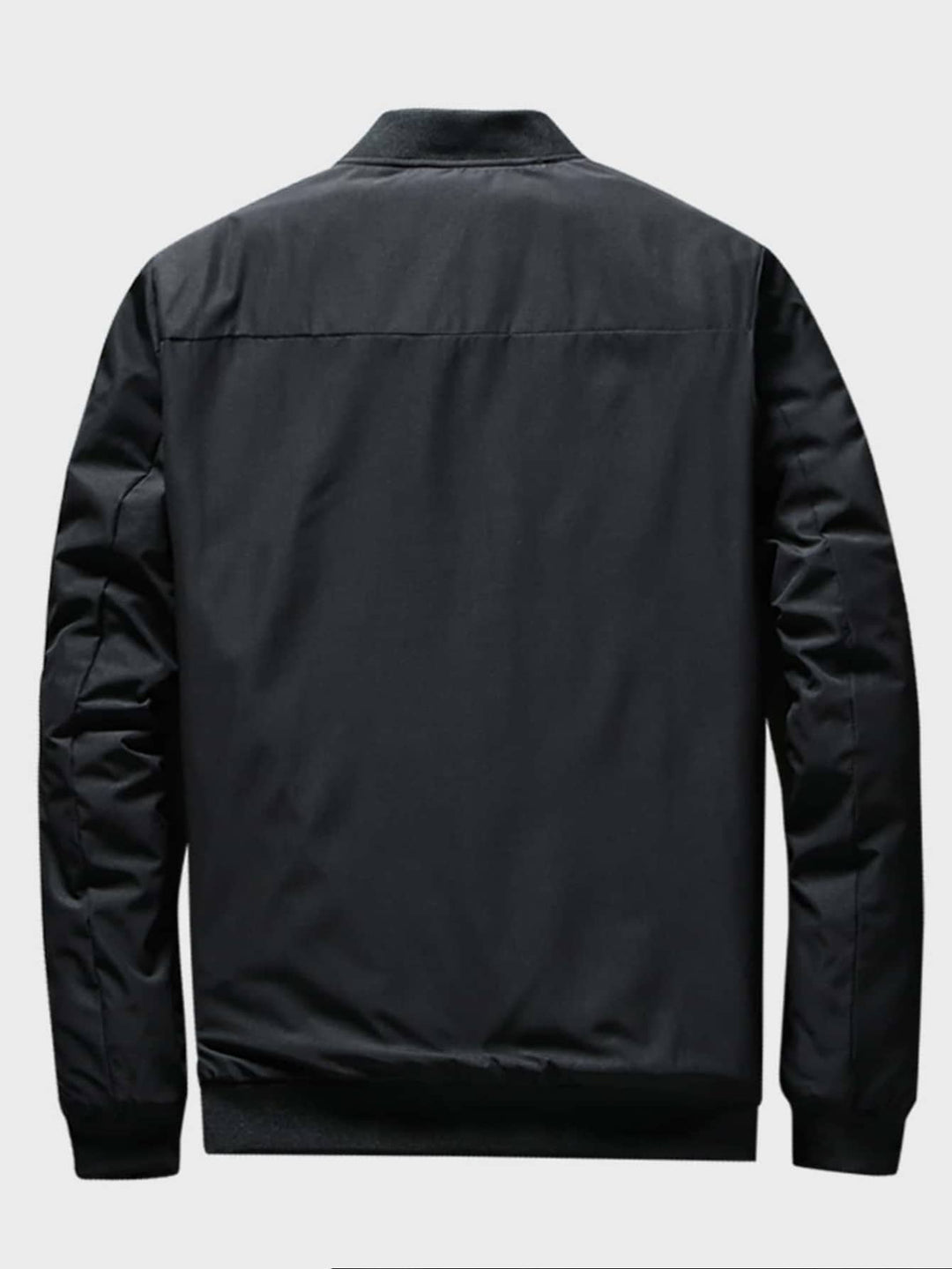 Leo - Giacca con Collo alla Baseball in Pile con Zip