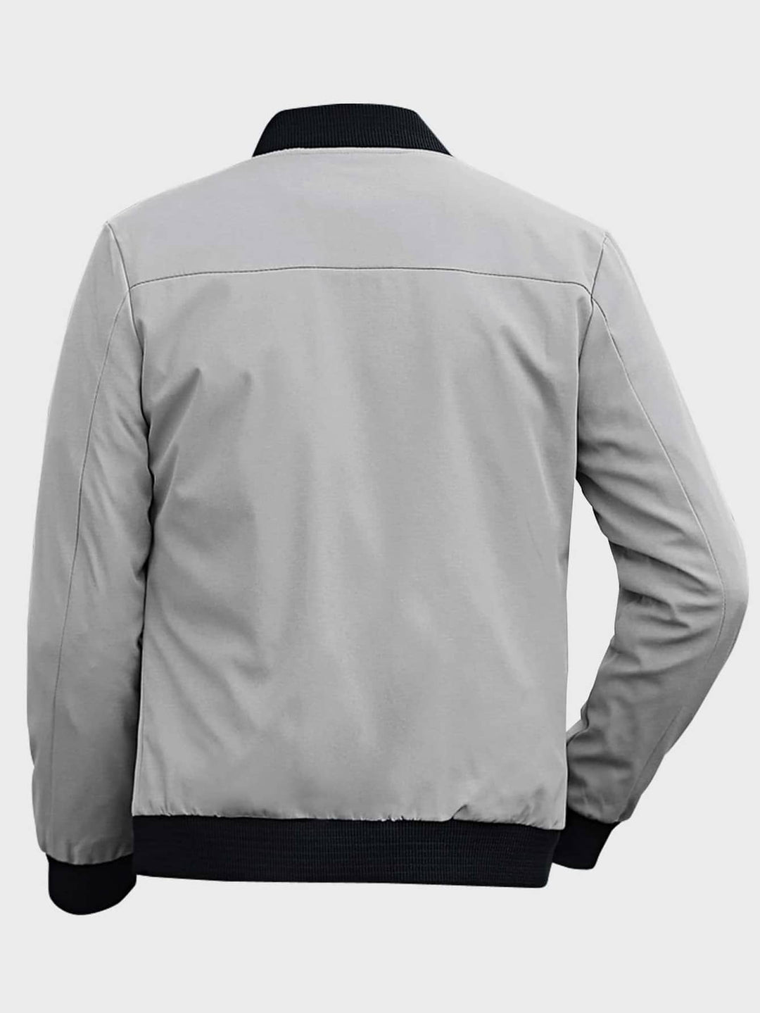 Leo - Giacca con Collo alla Baseball in Pile con Zip