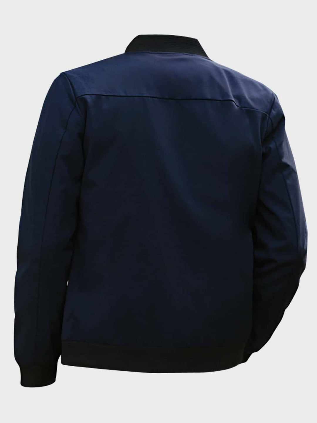 Leo - Giacca con Collo alla Baseball in Pile con Zip