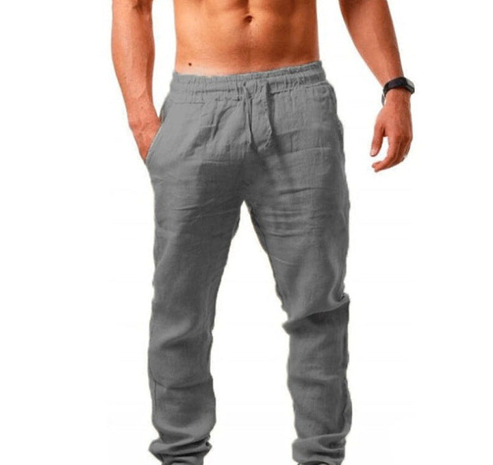 Nino - Pantaloni in Lino Eleganti