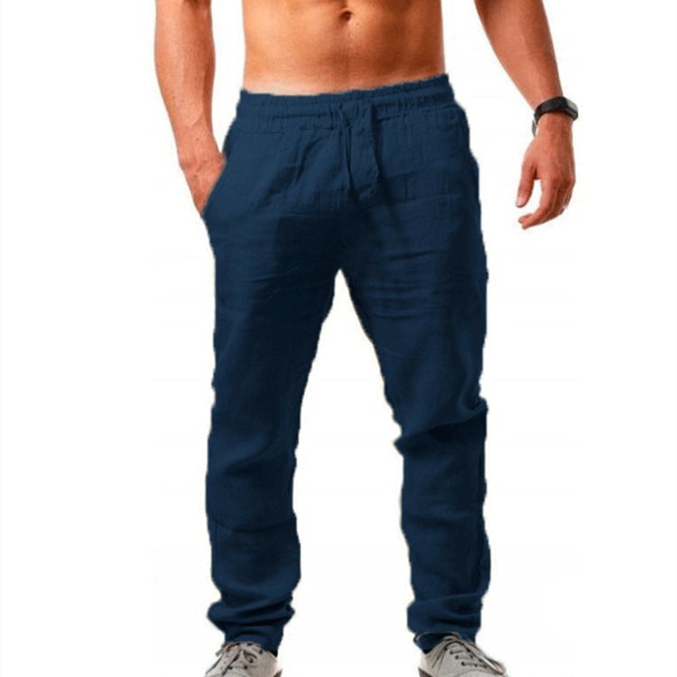 Nino - Pantaloni in Lino Eleganti