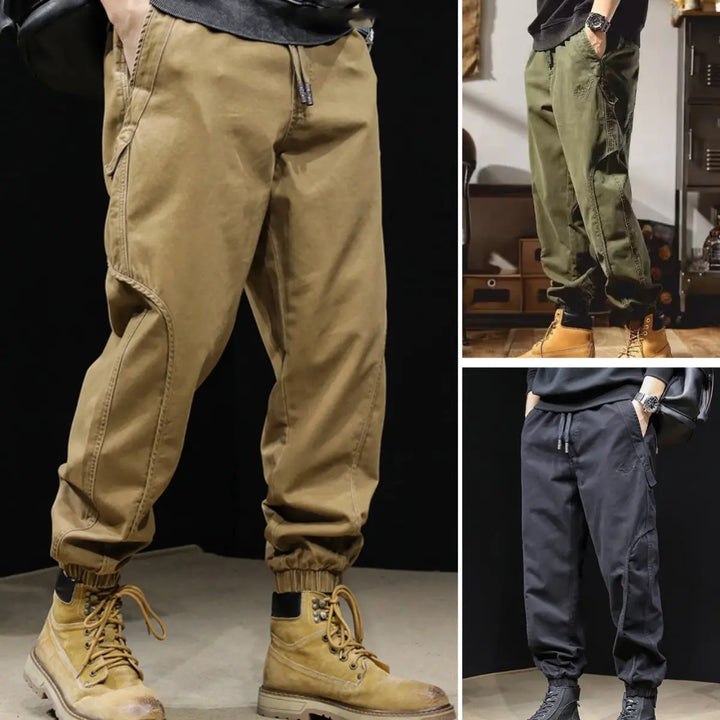 Luca - Pantaloni in cotone americano classico