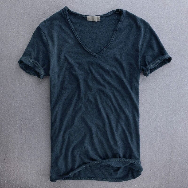 T-shirt di cotone formale per occasioni eleganti - Scopri il tuo stile raffinato con i nostri articoli di moda in cotone di alta qualità.