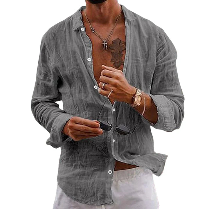 Luca - Camicia Elegante in Lino
