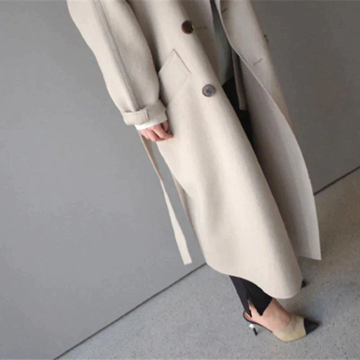 Sara - Cappotto in Lana Lungo