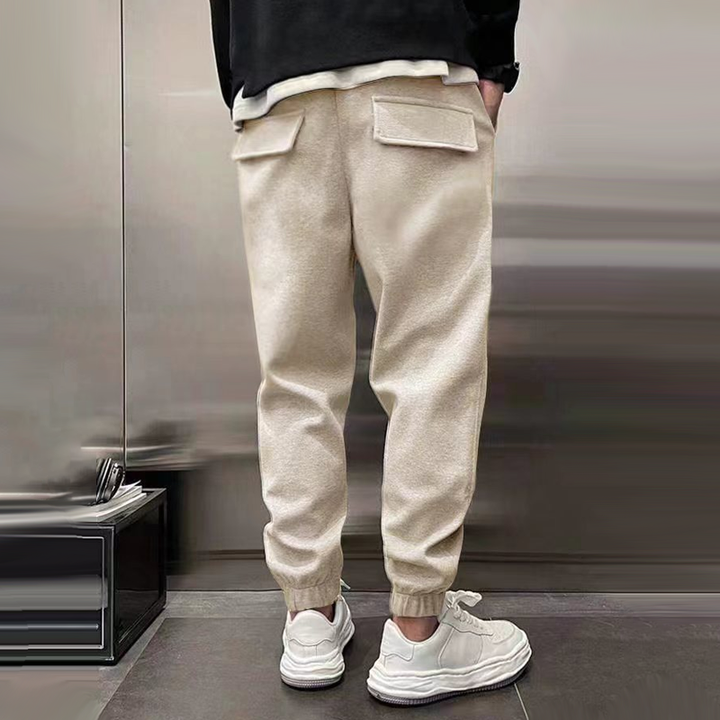 Luca - Pantaloni in Lino Larghi