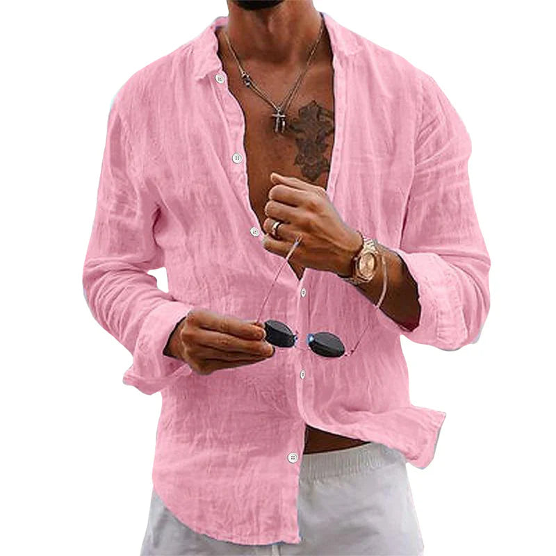 Luca - Camicia Elegante in Lino
