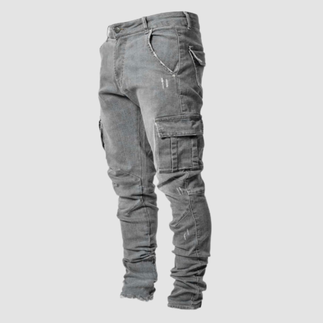 Rino - Jeans Casual in Denim Ultra Stretch