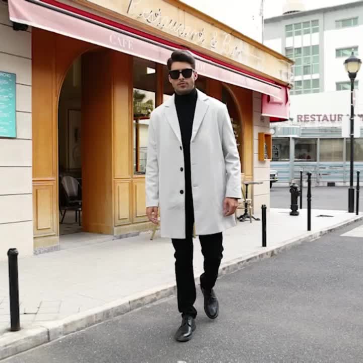 Paolo - Trench in Misto Cashmere