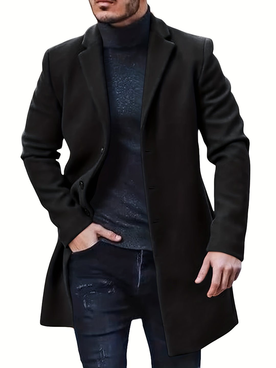 Paolo - Trench in Misto Cashmere
