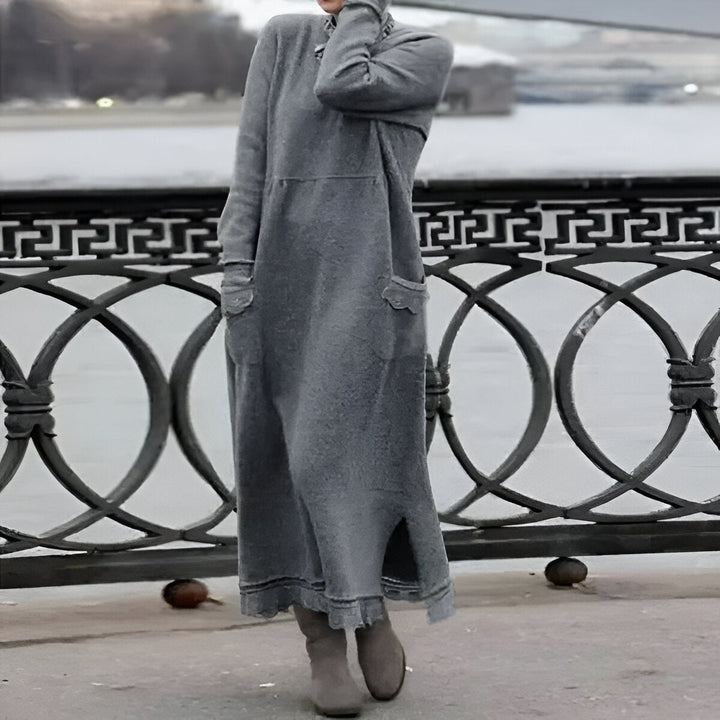 Tina - Abito Invernale in Misto Lana