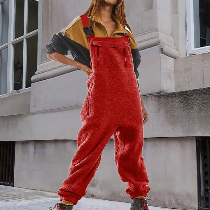 Giulia - Tuta Regolabile in Pile in Velluto a Coste