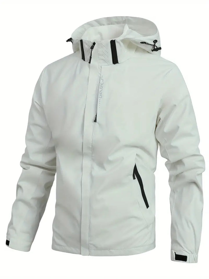 Gino - Giacca Impermeabile in Nylon per Uomo