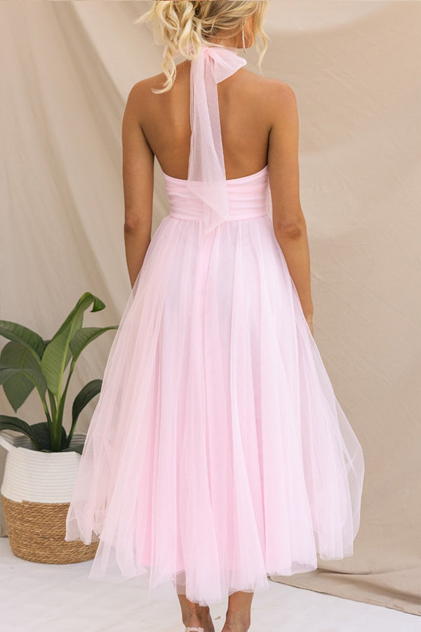 Elisa - Abito Elegante con Gonna Lunga