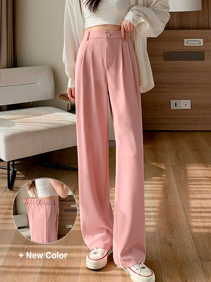 Emma - Pantaloni in Lino a Gamba Larga