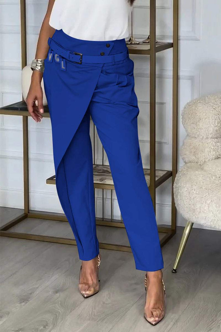 Mia - Pantaloni in Cotone con Vestibilità Unica per Donna