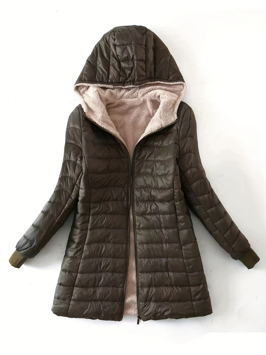 Giulia - Giacca Lunga Casual in Lana