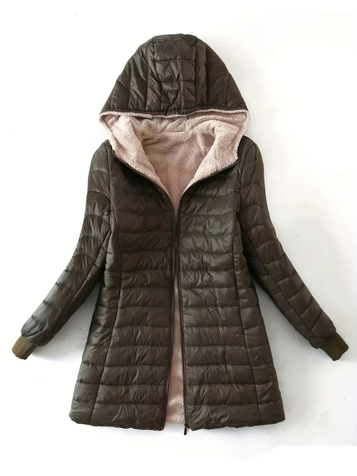 Giulia - Giacca Lunga Casual in Lana