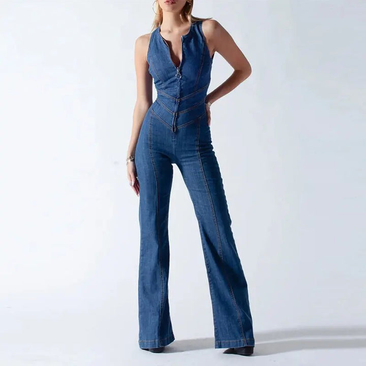 Paola - Tuta in Denim Vintage