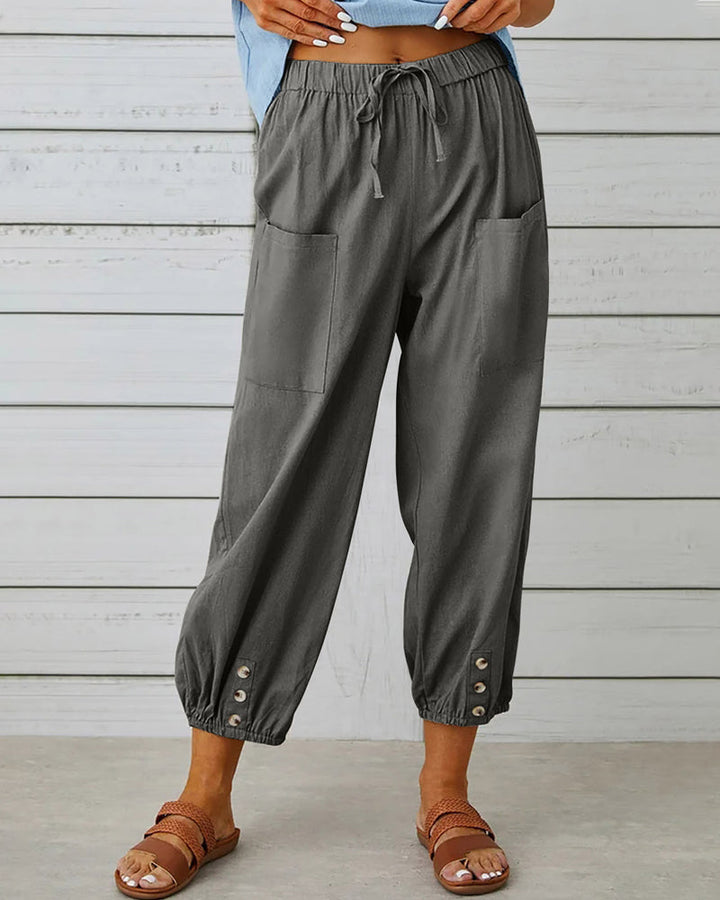 Monica - Pantaloni Eleganti a Larghezza Ampia