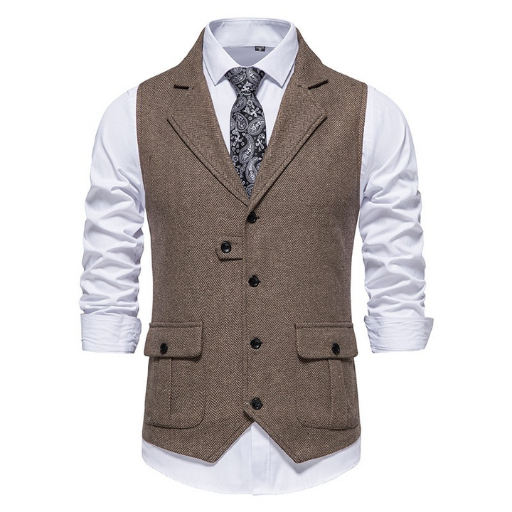 Enzo - Gilet Slim Fit Uomo