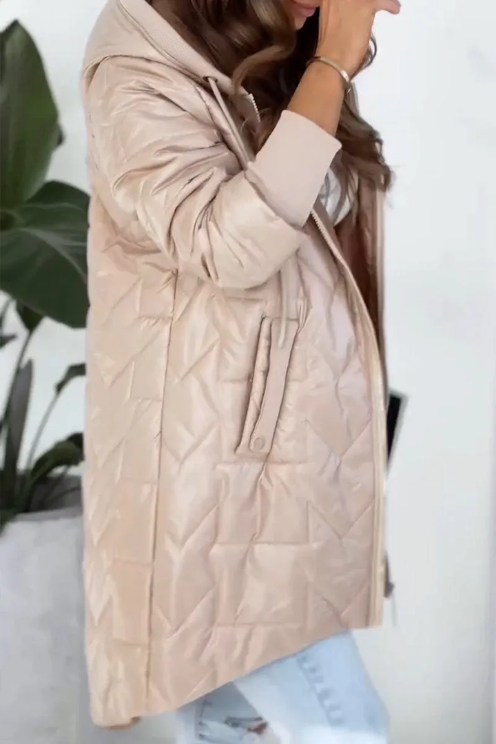 Nina - Cappotto Invernale Donna in Lana di Alta Qualità, Moda Trendy per la Stagione Fredda