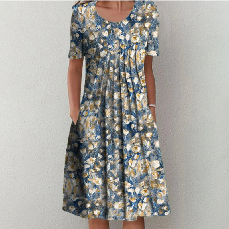Paola - Abito in Cotone Elegante