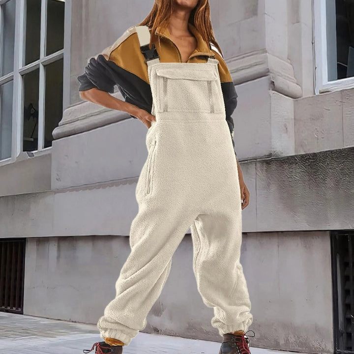 Giulia - Tuta Regolabile in Pile in Velluto a Coste