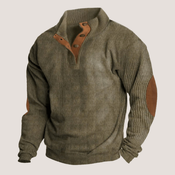 Completo in corduroy con colletto