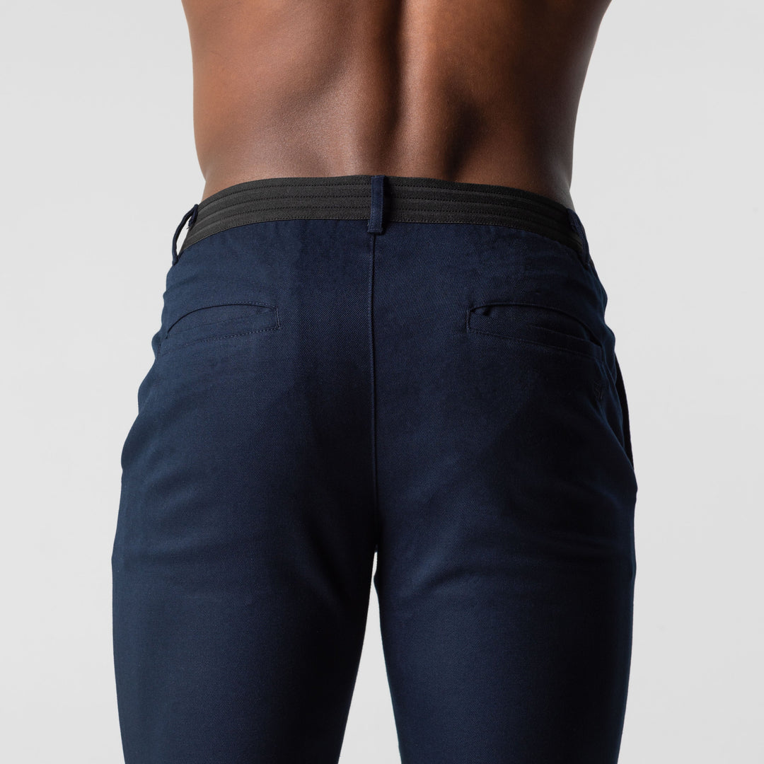 Sergio - Pantaloni Casual in Cotone Elasticizzato