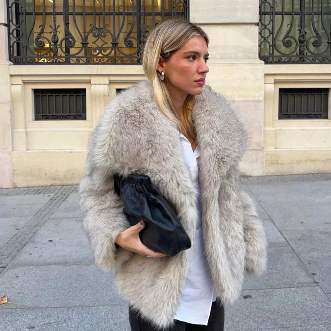 Emma - Cappotto in Pelliccia Sintetica