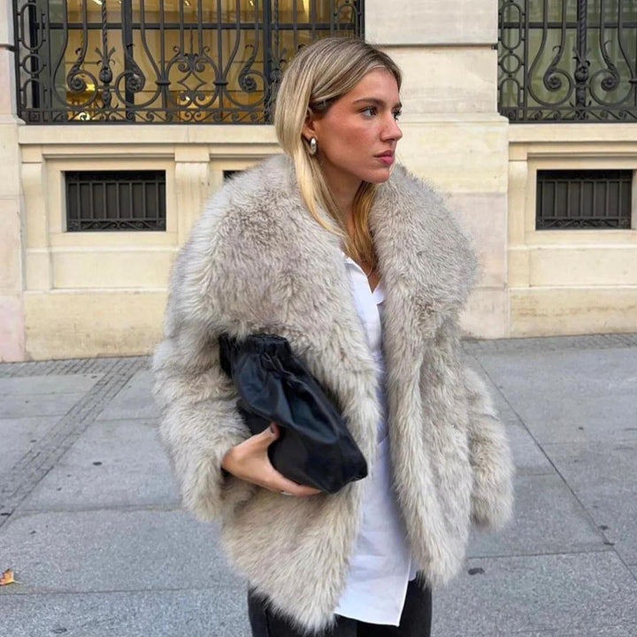 Emma - Cappotto in Pelliccia Sintetica