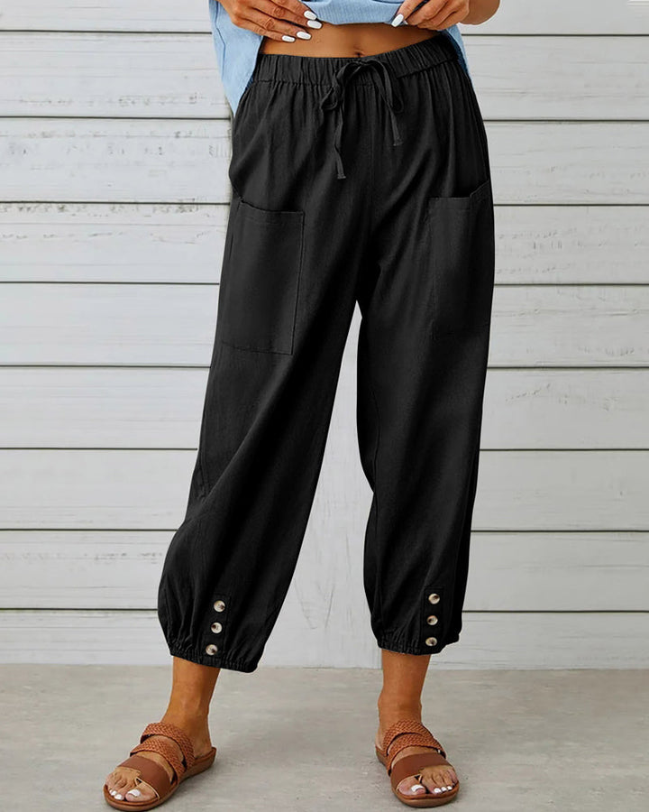 Monica - Pantaloni Eleganti a Larghezza Ampia