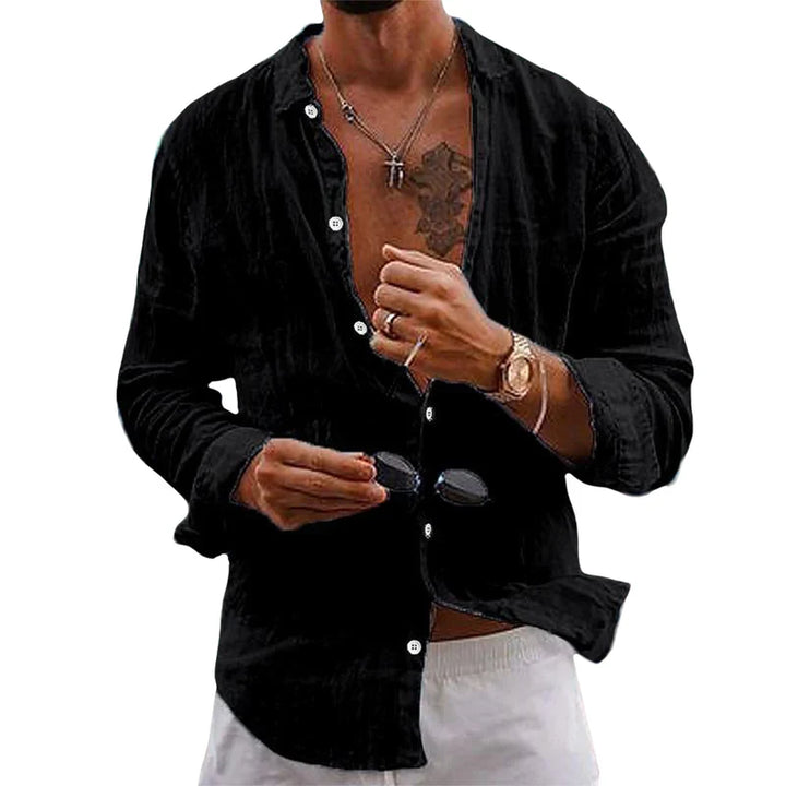 Luca - Camicia Elegante in Lino