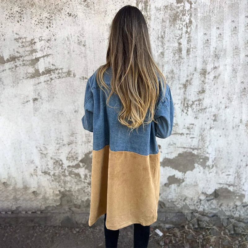 Mara - Il trench in denim elegante e versatile