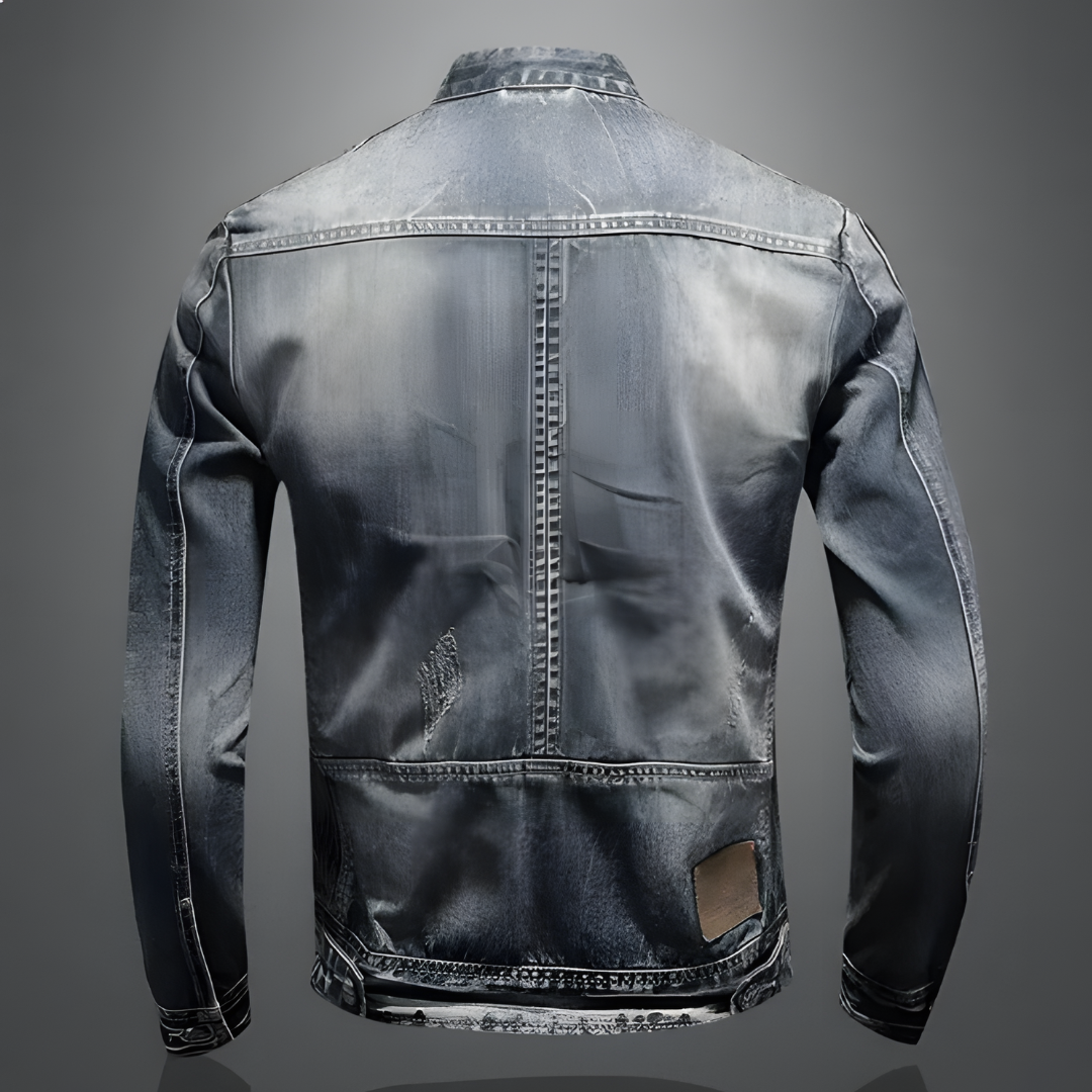 Mario - Giacca di Jeans Premium Comfort