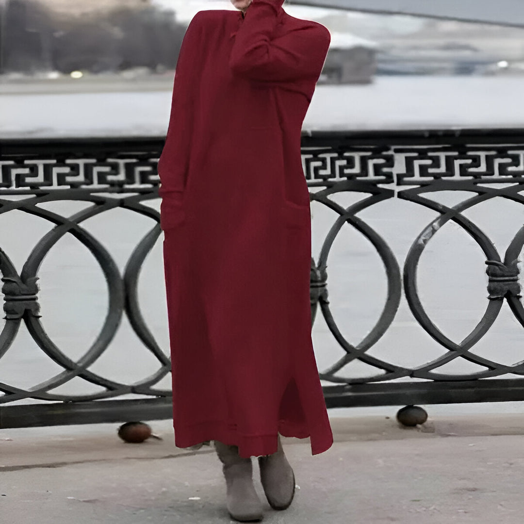 Tina - Abito Invernale in Misto Lana