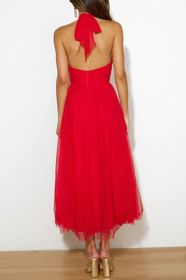 Elisa - Abito Elegante con Gonna Lunga